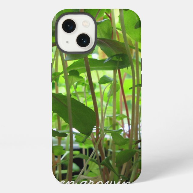 Coque iPhone Gardener continue à grandir (Verso)