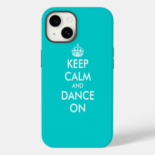 Coque Pour iPhone 14 Gardez votre calme et dansez sur l'étui iPhone 14