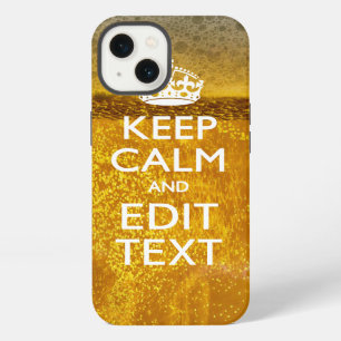 Etui iPhone 13 Gardez votre calme et envoyez votre texto pour une