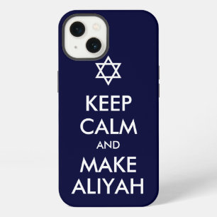 Etui iPhone 13 Gardez votre calme et faites votre Aliyah