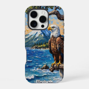 Coque iPhone 16 Pro Gardien côtier : Vue de la montagne de l'aigle