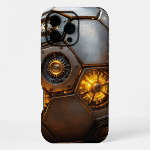 Coque iPhone 16 Pro Max Gardien de balle d'engrenage : Steampunk