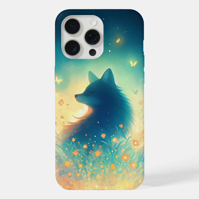 Coque iPhone Gardien de la Forêt de Minuit (Verso)