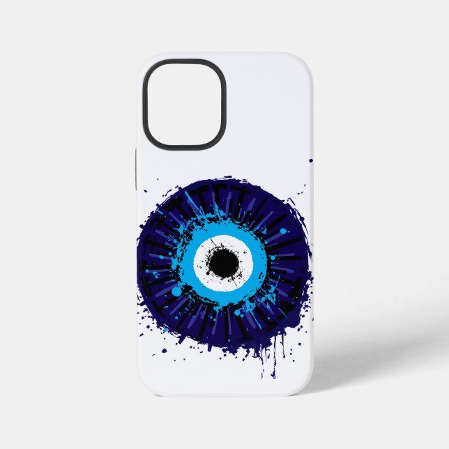 Coque iPhone 🧿 Gardien du mauvais œil (Verso)