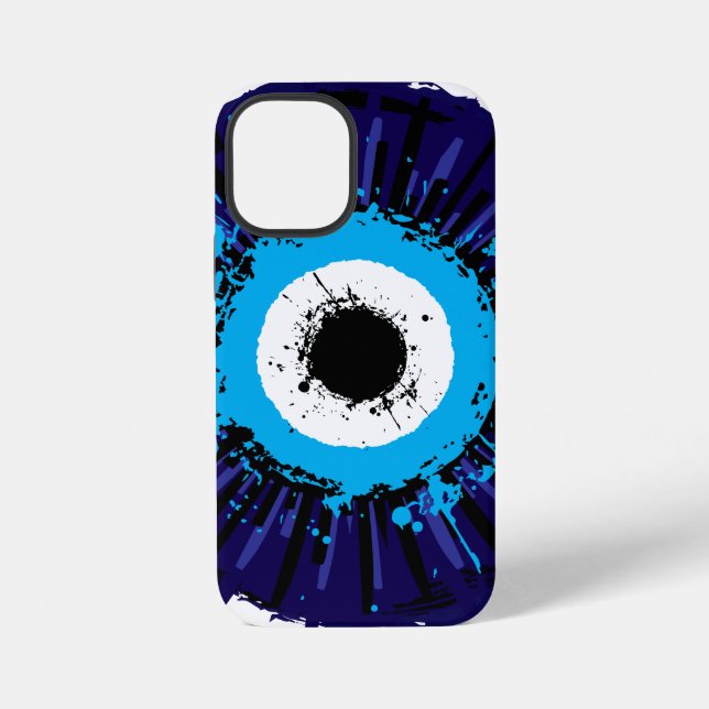 Coque iPhone 🧿 Gardien du mauvais œil (Verso)