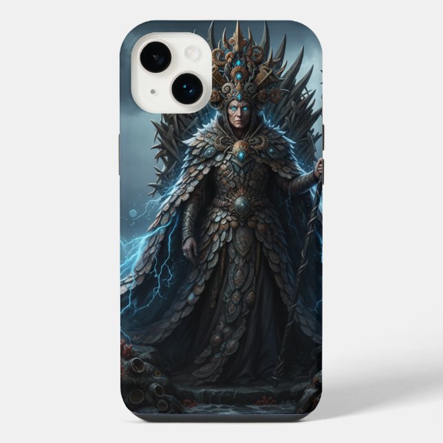 Coque iPhone Gardien Fantôme de Minuit (Verso)