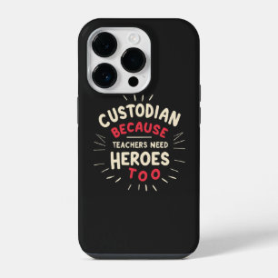 Coque Pour iPhone 14 Plus Gardien Parce Que Les Enseignants Ont Besoin De Hé