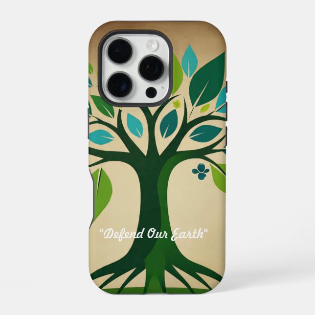 Coque iPhone "Gardiens de la Nature" (Verso)