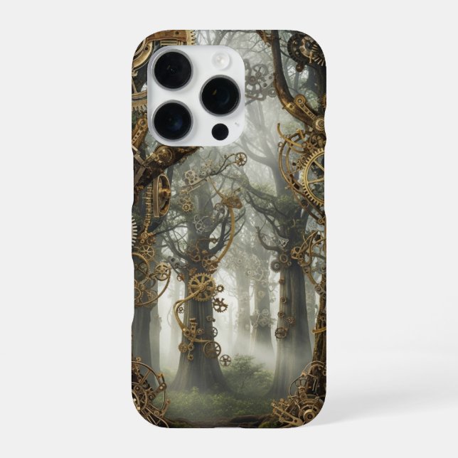 Coque iPhone Gear Forest  (Verso)