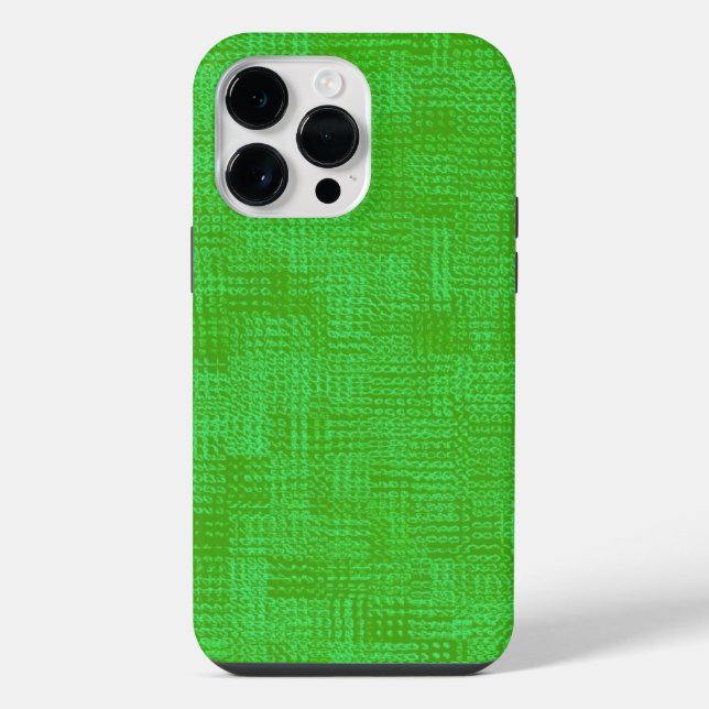 Coque iPhone Gemmes vertes (Verso)