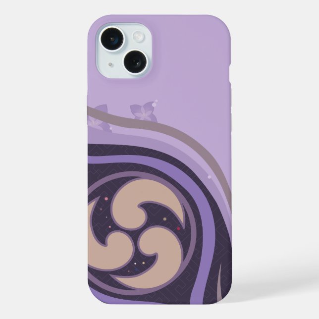 Coque iPhone Genshin Impact Raiden Shogun Ei (Verso)