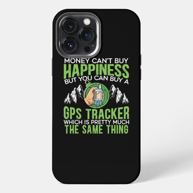 Coque iPhone Geocaching Geocacher Cache GPS Tracking Treasure (Verso)