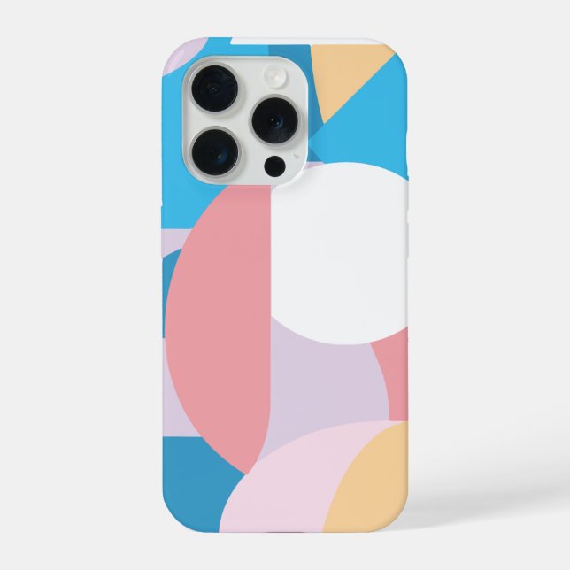Coque iPhone Géométrique minimal (Verso)