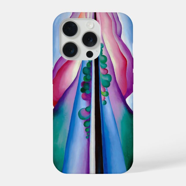 Coque iPhone Georgia O'Keeffe, Lake George Reflection (1921) (Verso)