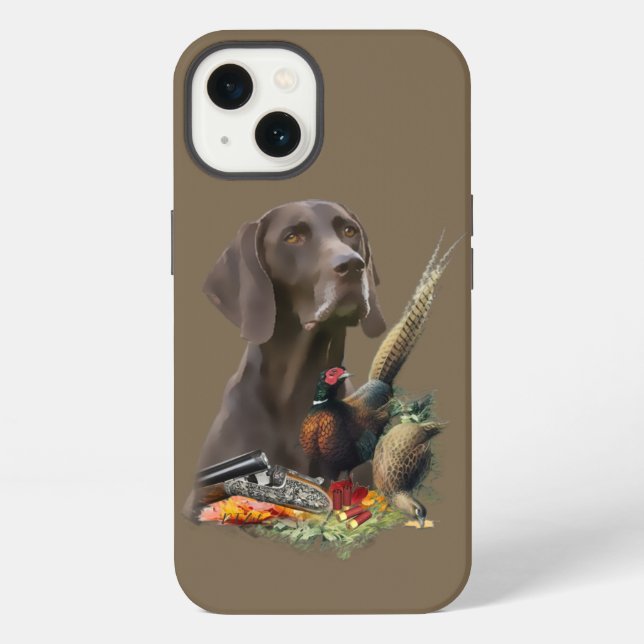 Coque iPhone German Shorthaired Pointer GSP Case-Mate iPhon (Verso)