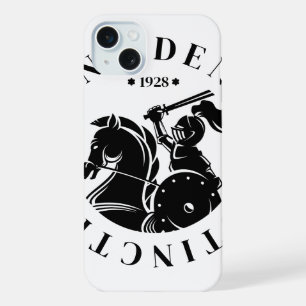Coque iPhone 15 Plus GEUEE Série Chevalier Vintage