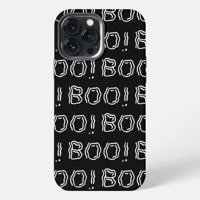 Coque iPhone Ghomajorité Boo ! Coque-coque iphone (Verso)