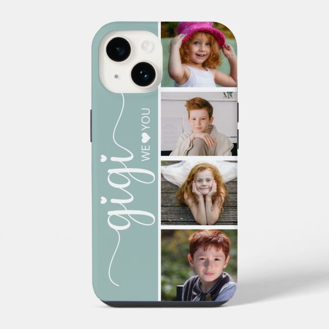 Coque iPhone Gigi 4 Photo (Verso)