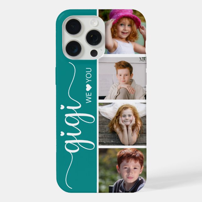 Coque iPhone Gigi 4 Photo (Verso)