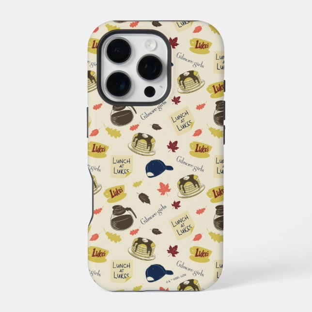Coque iPhone Gilmore Girls Lunch at Luke’s Pattern (Verso)