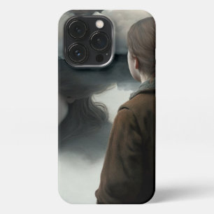 Etui iPhone 13 Pro Girl with clouds