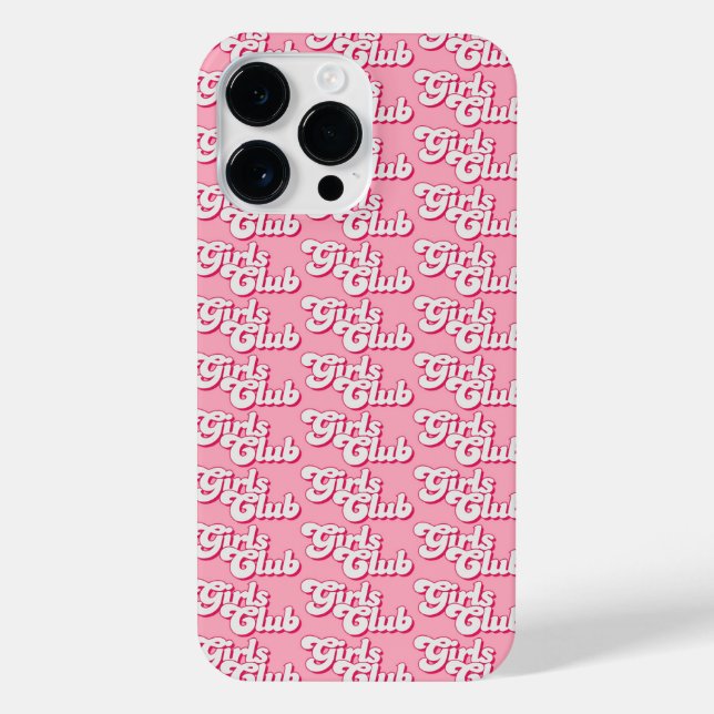 Coque iPhone Girls Club (Verso)