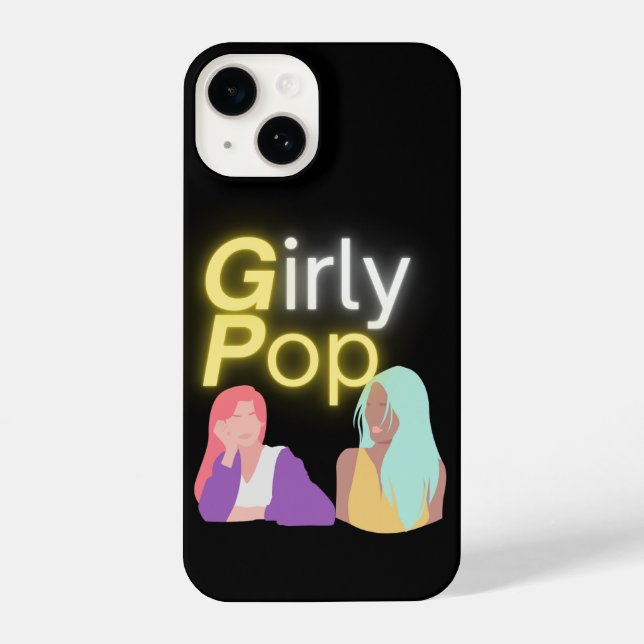 Coque iPhone Girly pop phone case  (Verso)
