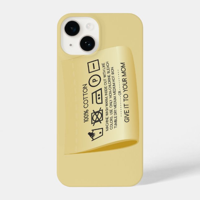 Coque iPhone Give it to your mom 1 (Verso)