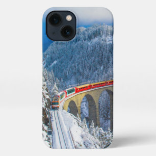 Etui iPhone 13 Glace et neige   Express Bernina, Suisse