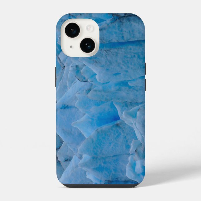 Coque iPhone Glacier bleu (Verso)