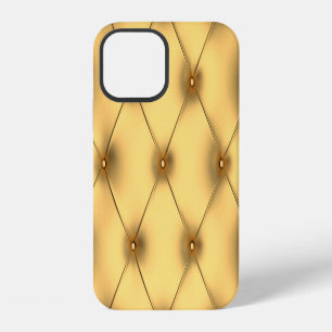 Coque iPhone 12 Glamour D'Or : Décor Luxueux.