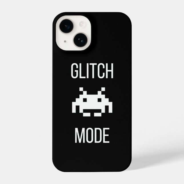 Coque iPhone GLITCH / MODE Phone Case – DarkGG Minimal Design (Verso)