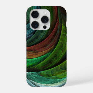 Coque iPhone 15 Pro Gloire de couleur Moderne Abstrait Élégant Motif A
