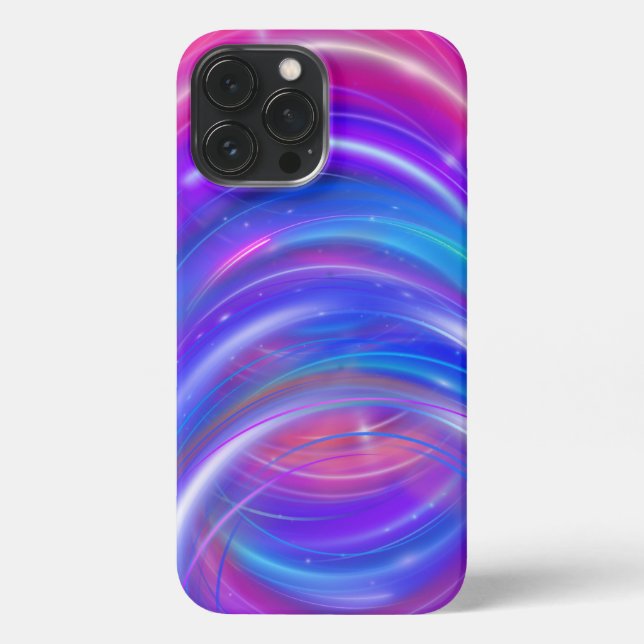 Coque iPhone “Glow Stripes” Phone Case – Vibrant & Dynamic (Verso)