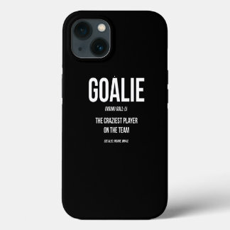 Etui iPhone 13 Goalie Gear Goalkeeper Definition Funny Soccer Hoc