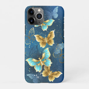 Coque iPhone 11Pro Golden butterflies