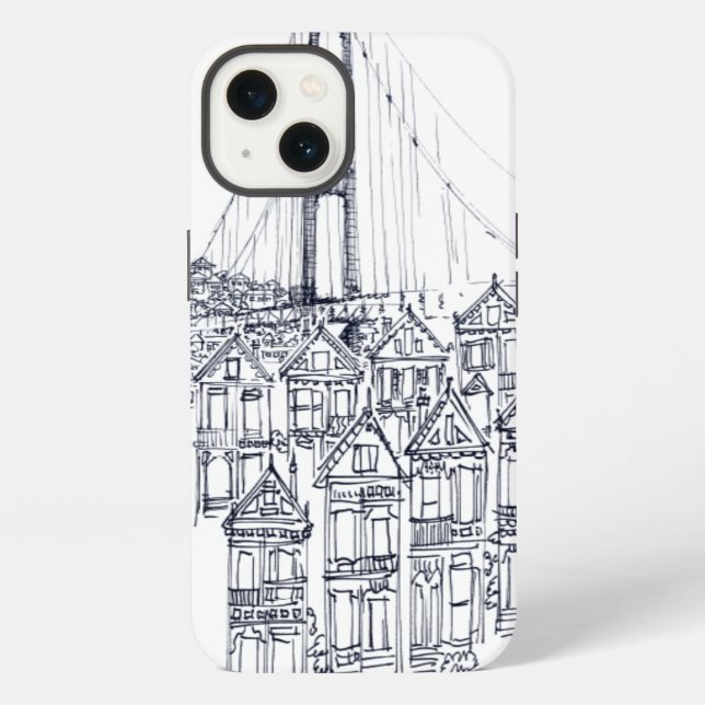 Coque iPhone Golden Gate (Verso)