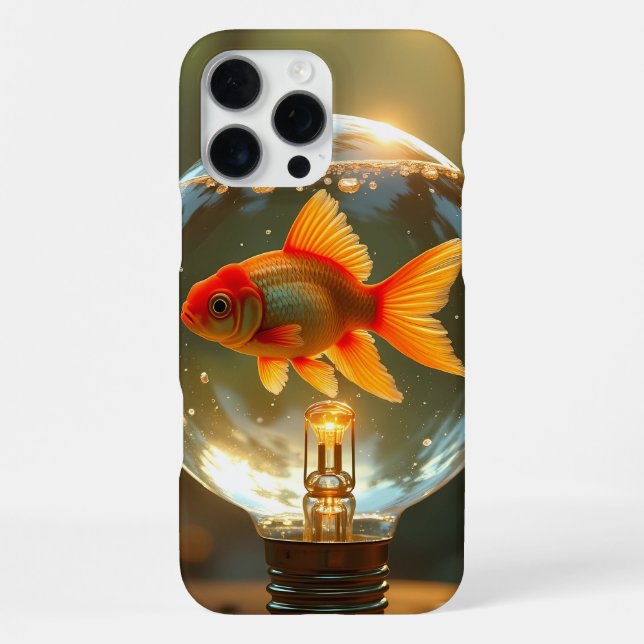 Coque iPhone Golden Glow Drefish (Verso)