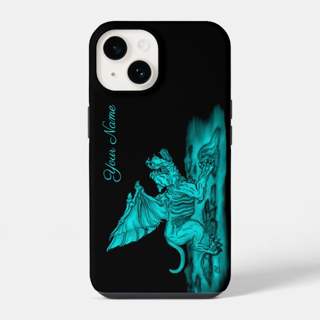Coque iPhone Golem Gargoyle (Verso)