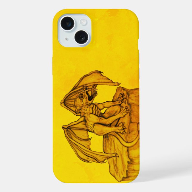 Coque iPhone Golem Gargoyle (Verso)