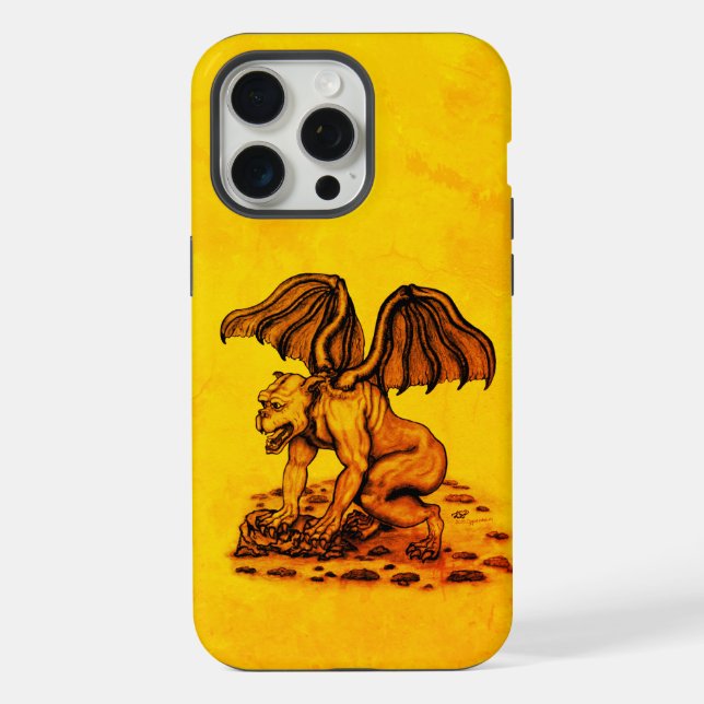 Coque iPhone Golem Gargoyle (Verso)