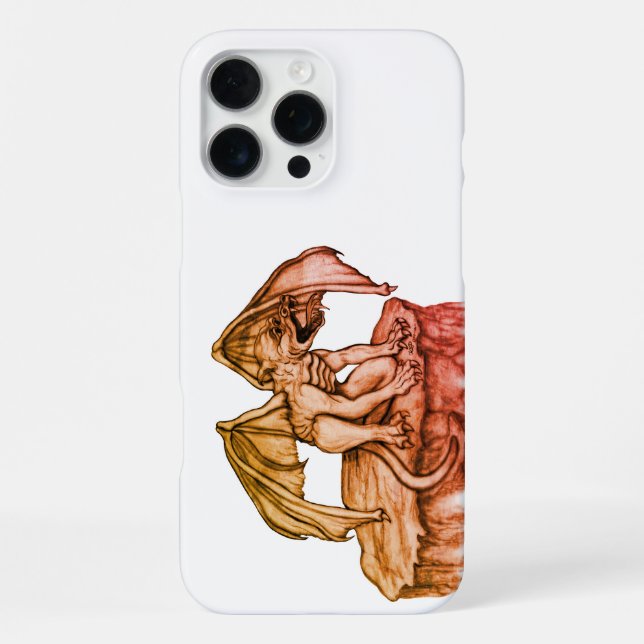 Coque iPhone Golem Gargoyle (Verso)