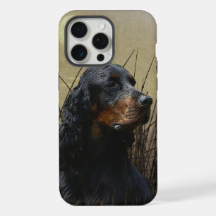 Coque iPhone 15 Pro Max Gordon Setters, Passion pour les oiseaux, Art