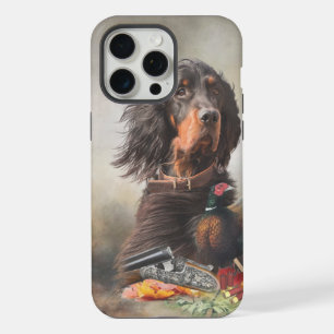 Coque iPhone 15 Pro Max Gordon Setters, Passion pour les oiseaux, Art