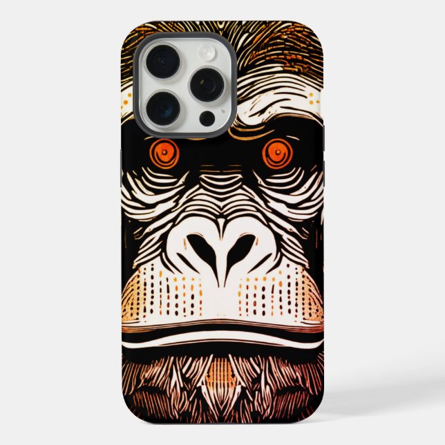 Coque iPhone Gorille (Verso)