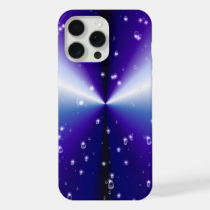 Coque iPhone 15 Pro Max Gouttes de pluie avec des étoiles sur arc-en-ciel