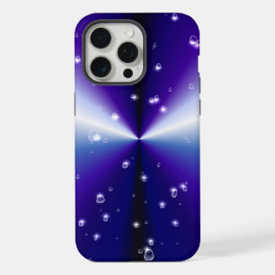 Coque iPhone 15 Pro Max Gouttes de pluie avec des étoiles sur arc-en-ciel