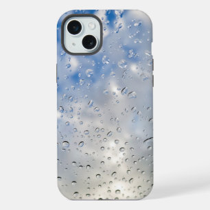 Coque iPhone 15 Plus Gouttes de pluie sur la fenêtre