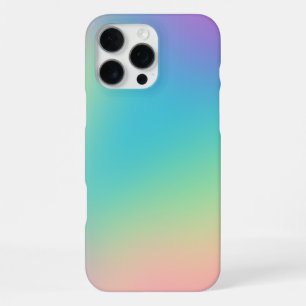Coque iPhone 16 Pro Max Gradient arc-en-ciel magnifique