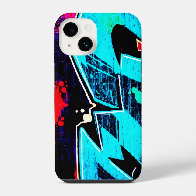 Coque iPhone Graffiti 14 iphcna (Verso)